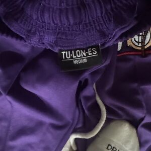 Purple TU-LON-ES Sweatpants